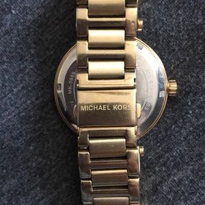 Gold Michael Kors watch